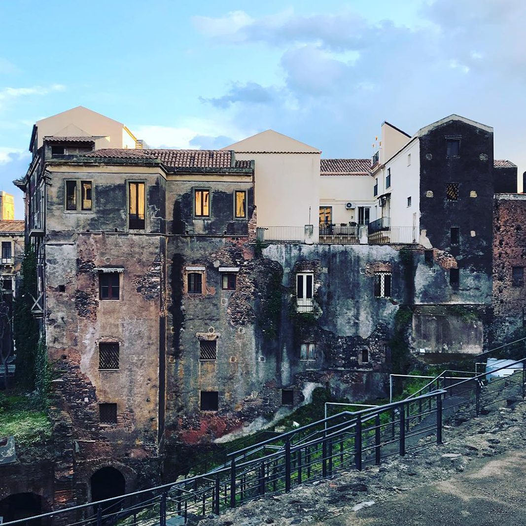 Teatro greco-romano di Catania, 31/12/2018 (foto DL). 